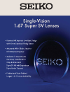 Seiko high index lenses