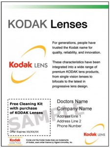 KODAK unique lenses